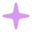 Pink plus sign icon on a white background.