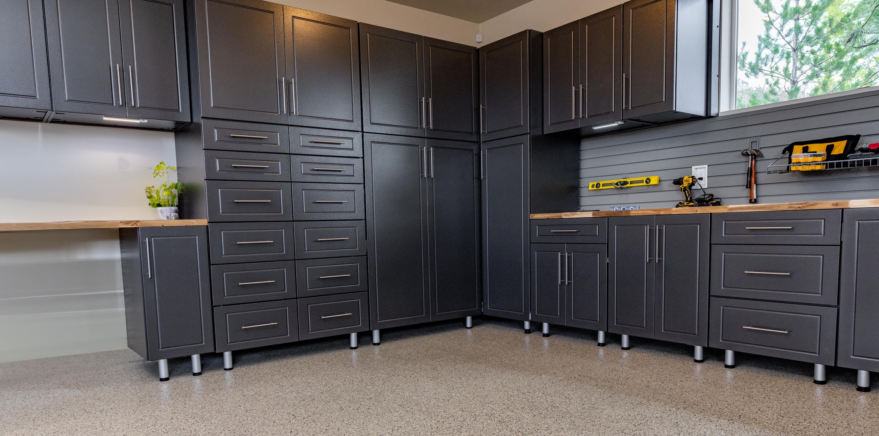 Melamine vs. Metal vs. Custom Garage Cabinets: What Actually Works in Central Oregon