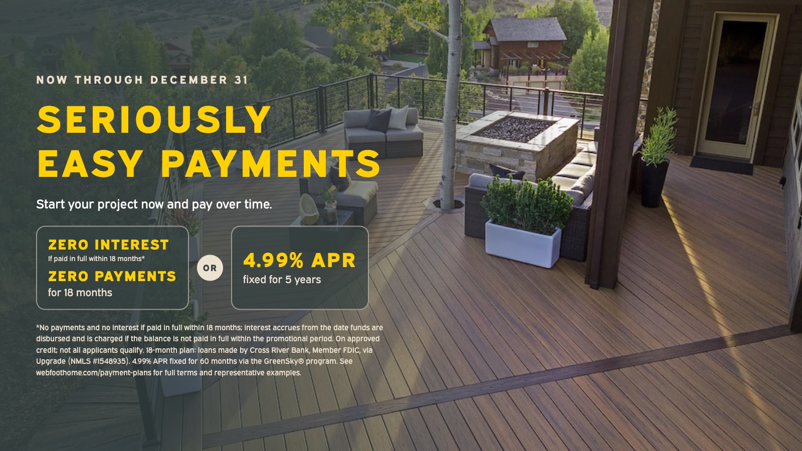 Why Homeowners Choose Webfoot’s Flexible Payment Plans in Bend, OR