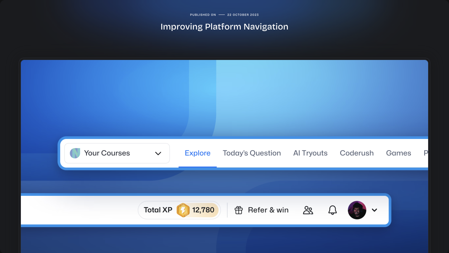 Ayaneshu Bhardwaj - Improving Platform Navigation