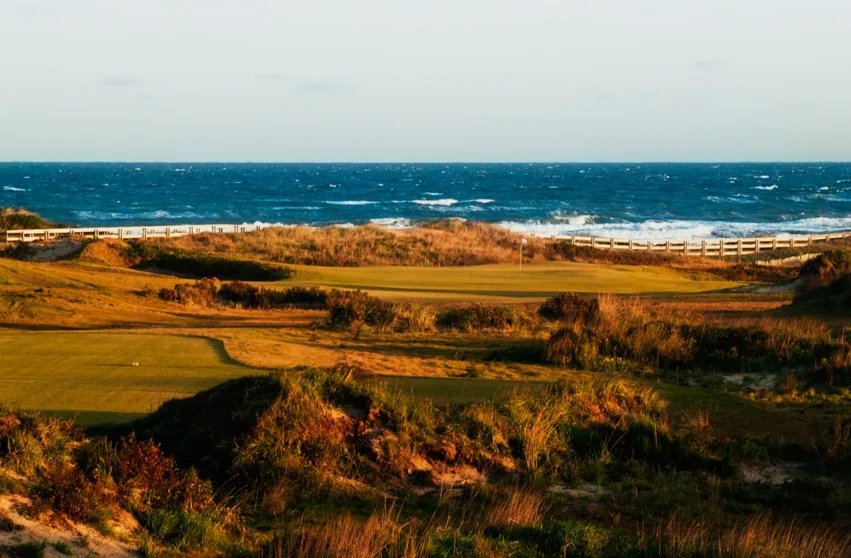 Seaside 12th hole at Cabot Links, Nova Scotia
