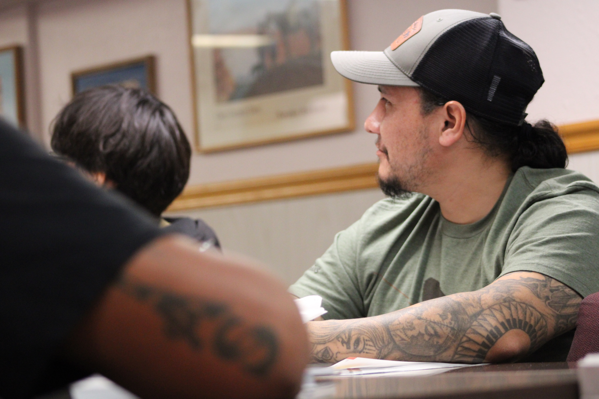 Image of class in session.