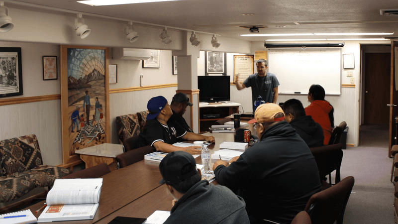Image of class in session.