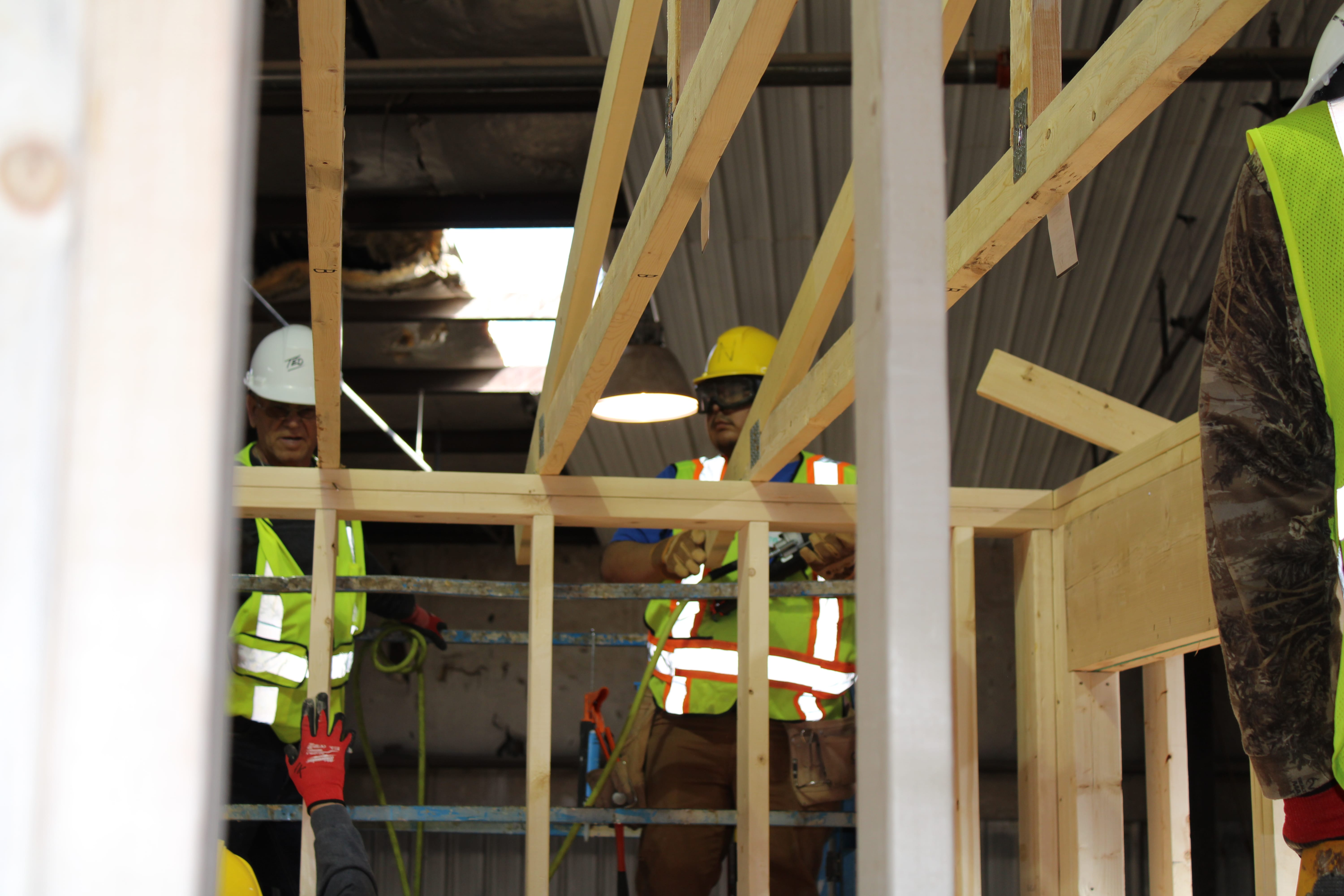 Students Begin Hands-On Construction Training at SWIF Warehouse — Industrial Workforce Program, Gallup NM
