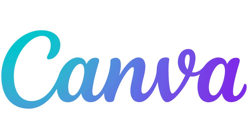 Logo of Canva in turquoise and purple