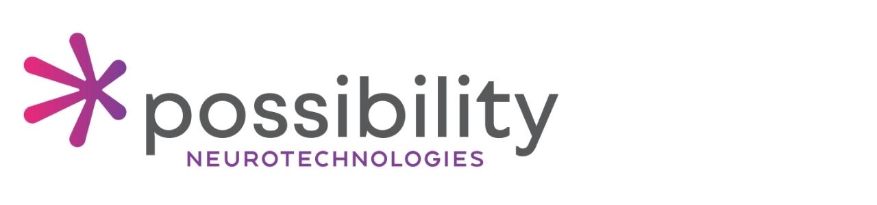 Possibility Neurotechnologies logo – Text reading “Possibility Neurotechnologies” with a pink and purple asterisk-like symbol to the left.