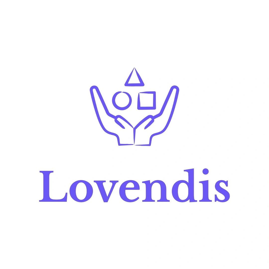 LoveNDIS – clean blue wordmark logo symbolising simplified NDIS management for families.
