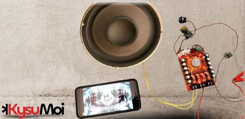 Loa di động Bluetooth tự làm