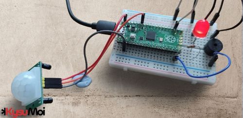 Tạo báo động đột nhập bằng Raspberry Pi