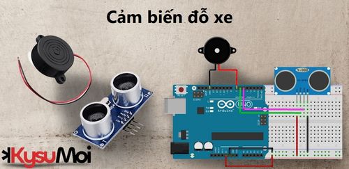 Cảm biến đỗ xe với Arduino