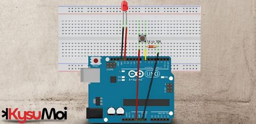 Đèn LED và công tắc với Arduino Uno