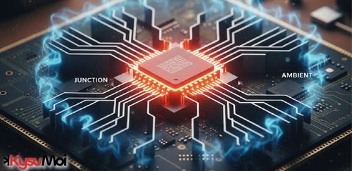 Quá trình tản nhiệt từ mối nối đến môi trường xung quanh