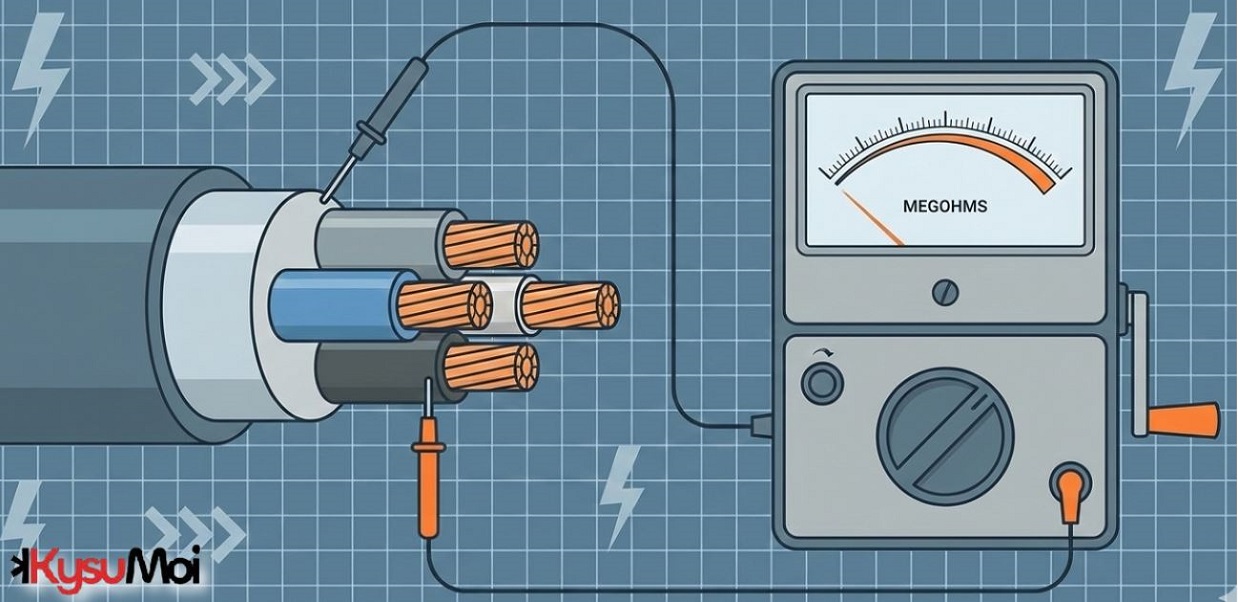 Tổng Quan Về Kiểm Tra Điện Trở Cách Điện và Máy Đo Megohm (Megger)
