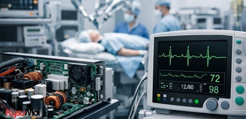 Điện tử công suất trong thiết bị y tế: thiết kế độ tin cậy cao và EMI thấp