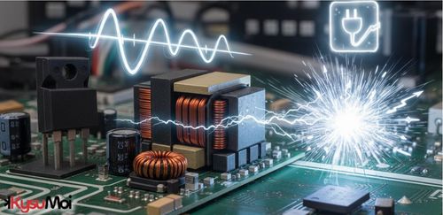 Giảm tổn thất chuyển mạch: Tận dụng đặc tính không phục hồi ngược của GaN trong thiết kế flyback hiệu quả cao