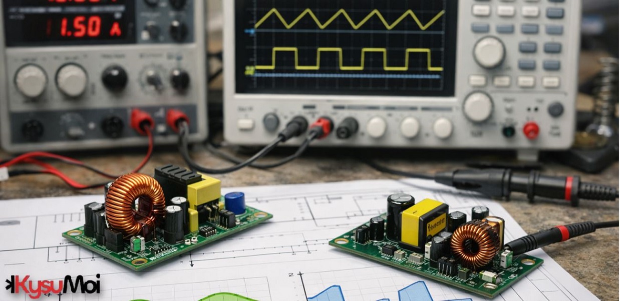 Giải thích CCM so với DCM: Hướng dẫn cho người mới bắt đầu về các chế độ dẫn trong bộ chuyển đổi DC/DC