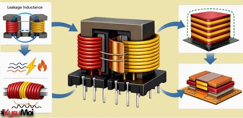Thiết Kế Biến Áp cho Flyback Tần Số Cao: Giải Quyết Các Vấn Đề về Điện Kháng Rò Rỉ và Hao Tổn Cuộn Dây