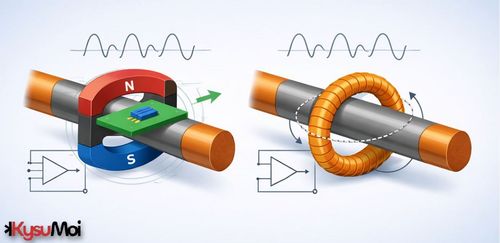 Đo dòng điện không tiếp xúc bằng hiệu ứng Hall và cuộn dây Rogowski