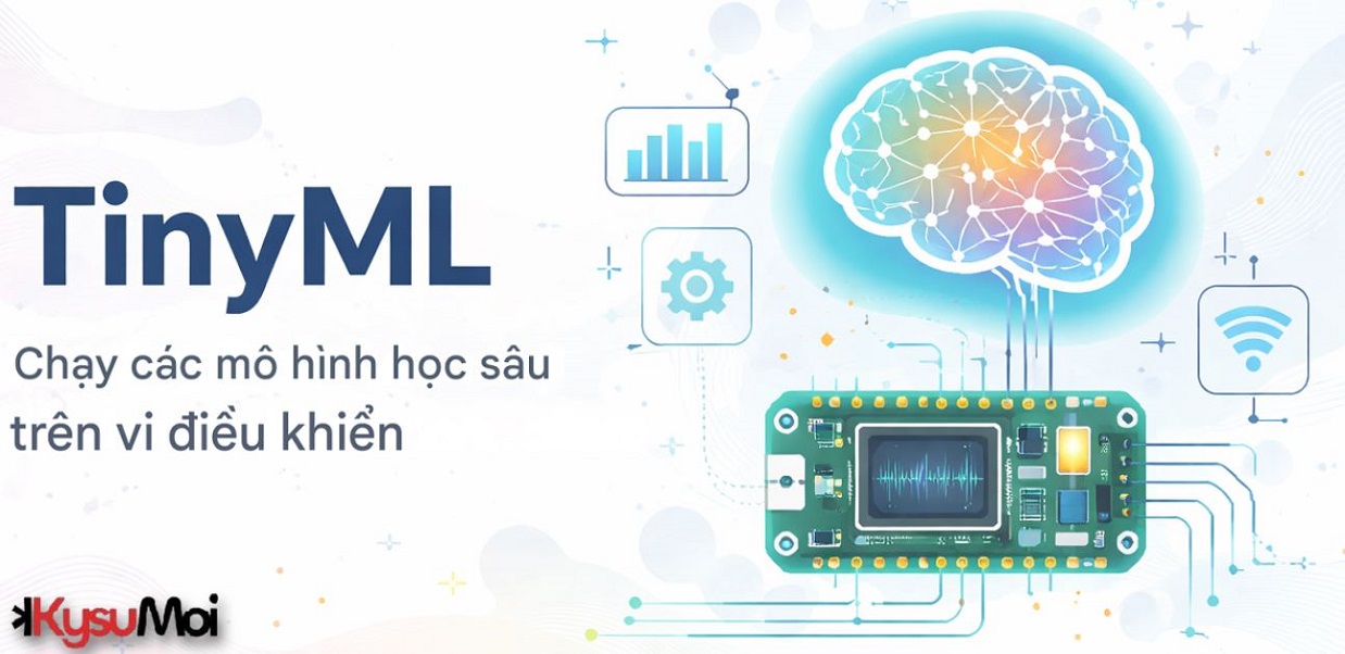 TinyML: Chạy các mô hình học sâu trên bộ vi điều khiển