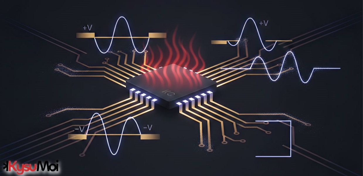 Hạn chế vật lý của bộ khuếch đại hoạt động.