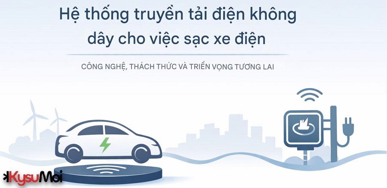 Hệ thống truyền năng lượng không dây để sạc xe điện: Công nghệ, thách thức và triển vọng trong tương lai