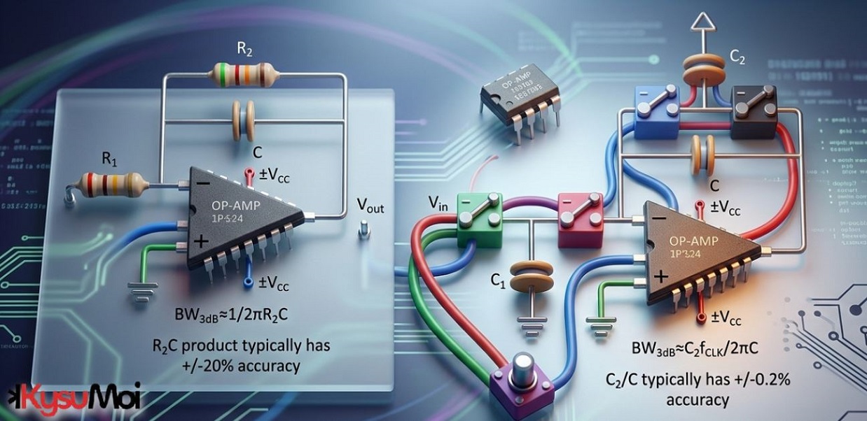 Mạch tụ điện chuyển mạch: Ưu điểm và ứng dụng