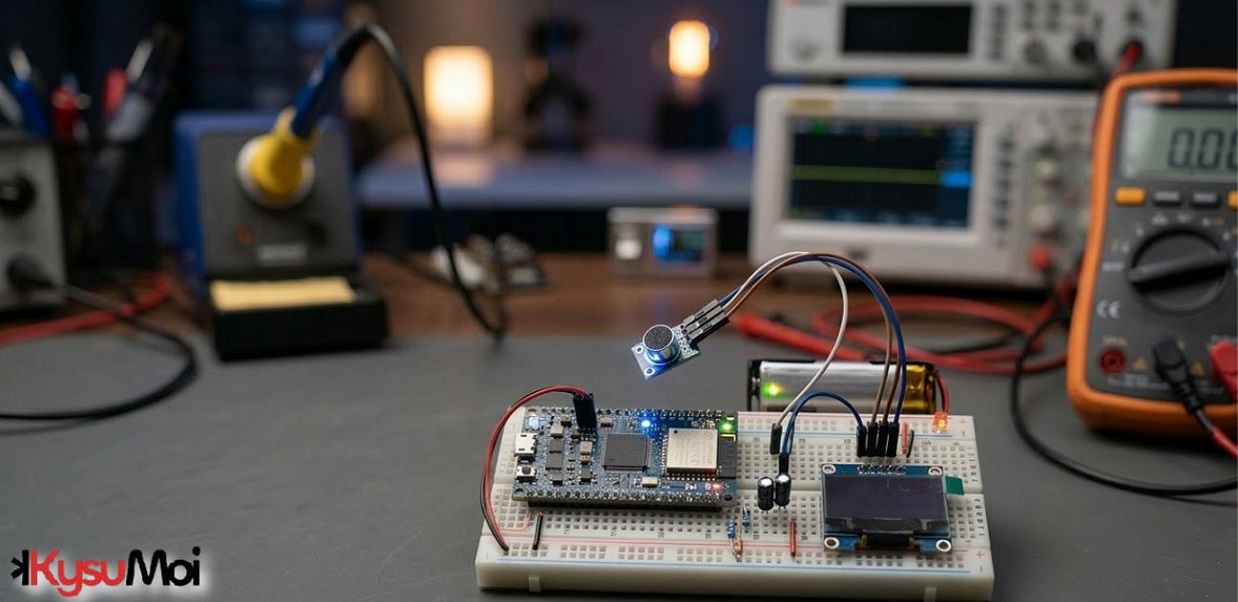 Hệ thống nhận dạng giọng nói nhúng: Triển khai phát hiện từ khóa và điều khiển bằng giọng nói trên MCU công suất thấp.