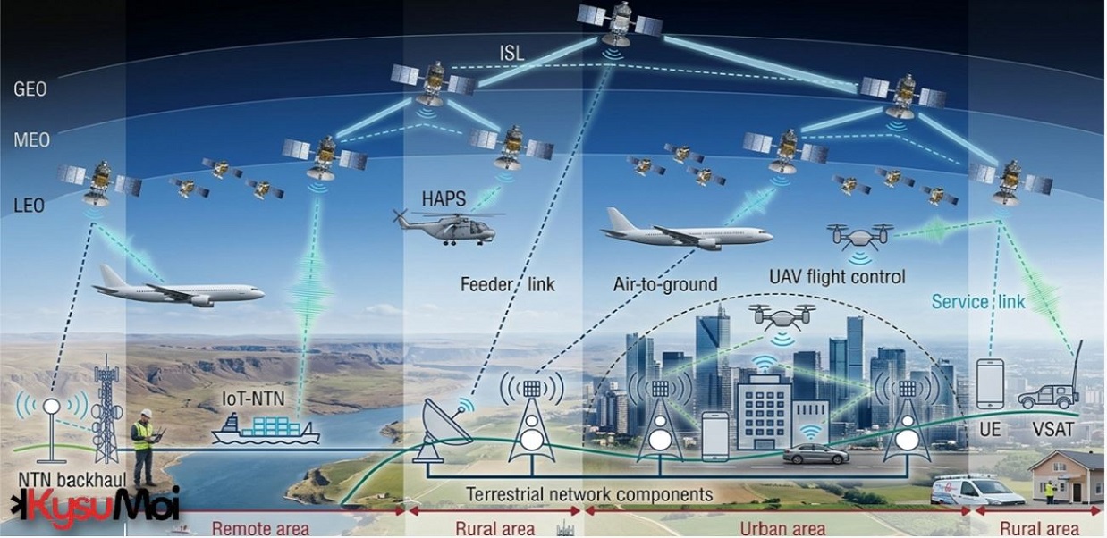 Mạng phi mặt đất (NTN) là gì?