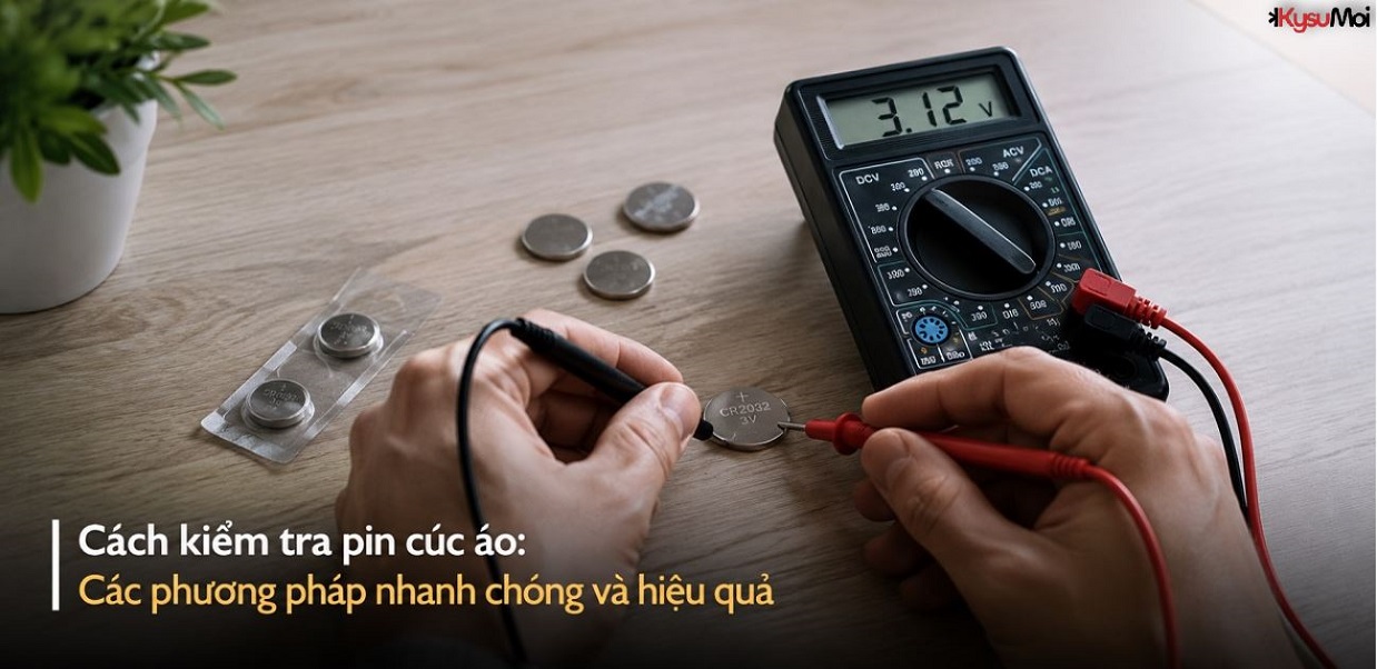 Cách kiểm tra pin cúc áo: Các phương pháp nhanh chóng và hiệu quả