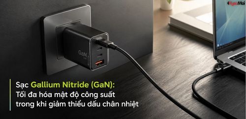 Sạc Gallium Nitride (GaN): Tối đa hóa mật độ công suất trong khi giảm thiểu dấu chân nhiệt