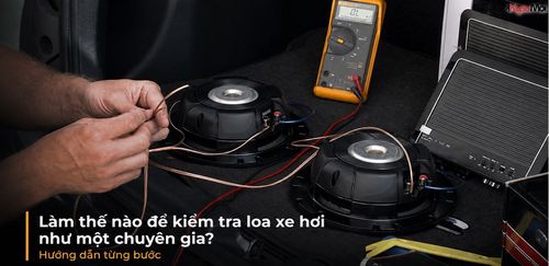Làm thế nào để kiểm tra loa xe hơi như một chuyên gia? Hướng dẫn từng bước
