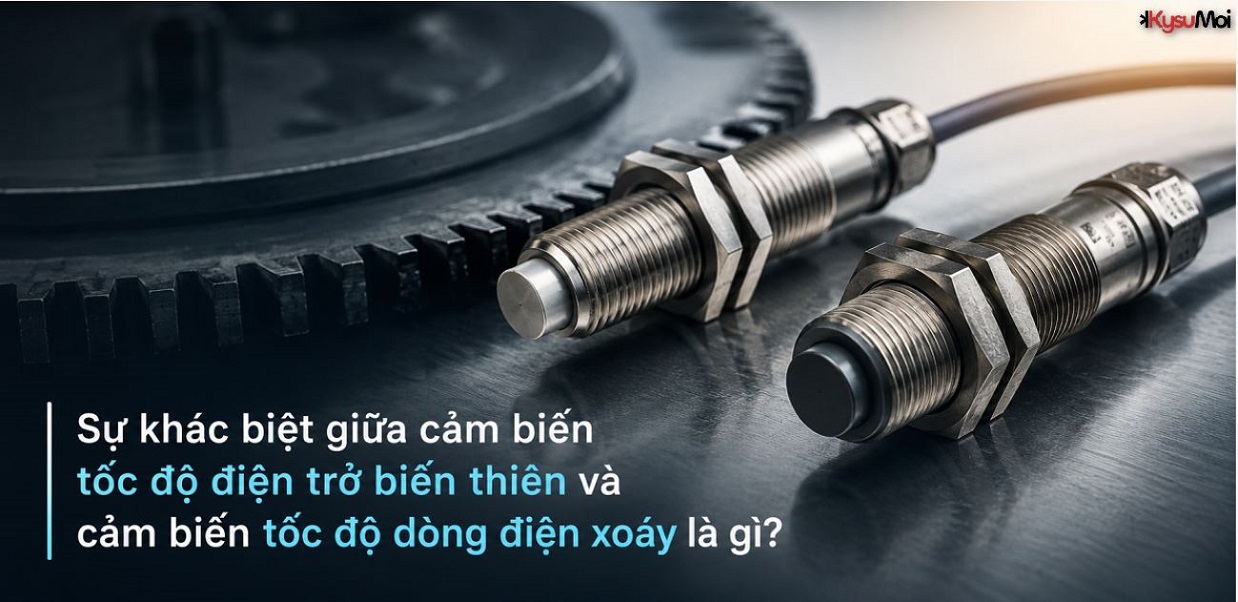 Sự khác biệt giữa cảm biến tốc độ điện trở biến thiên và cảm biến tốc độ dòng điện xoáy là gì?
