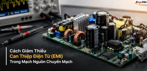 Cách Giảm Thiểu Can Thiệp Điện Từ (EMI) Trong Mạch Nguồn Chuyển Mạch