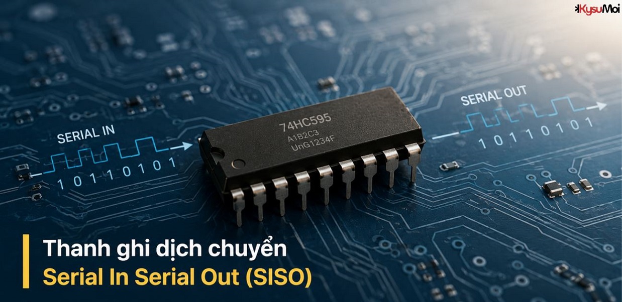 Thanh ghi dịch chuyển Serial In Serial Out (SISO)
