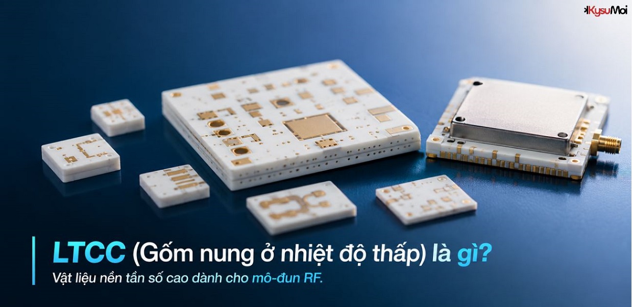 LTCC (Gốm nung ở nhiệt độ thấp) là gì? Vật liệu nền tần số cao dành cho mô-đun RF.