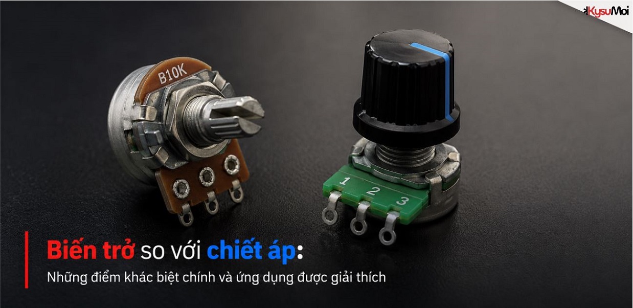 Biến trở so với chiết áp: Những điểm khác biệt chính và ứng dụng được giải thích