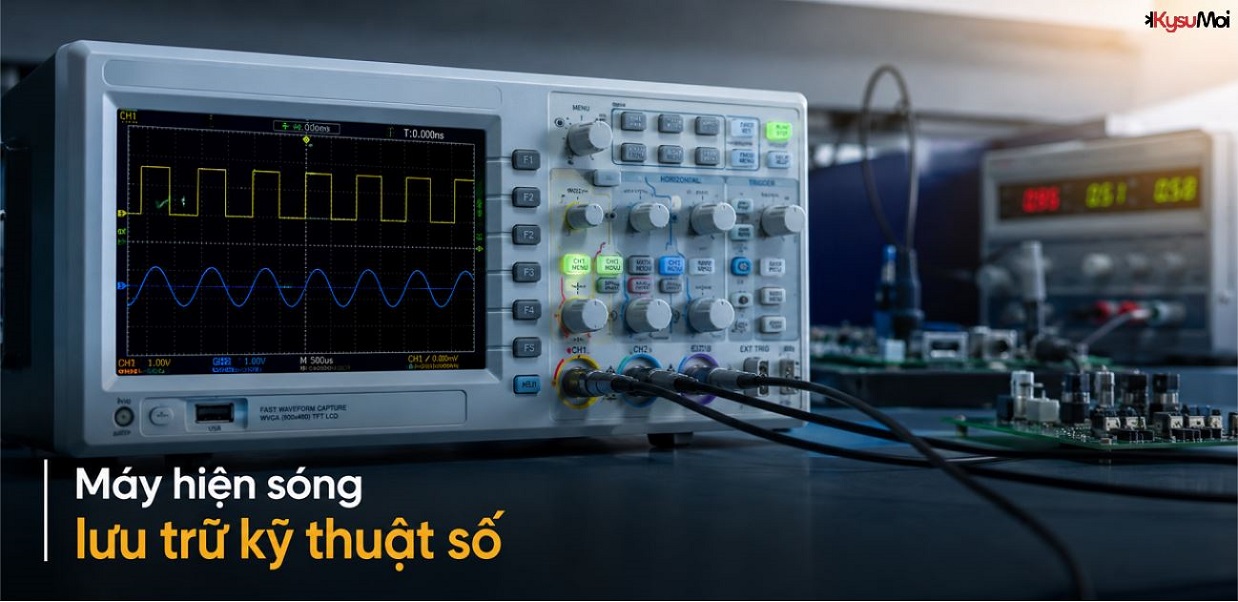 Máy hiện sóng lưu trữ kỹ thuật số