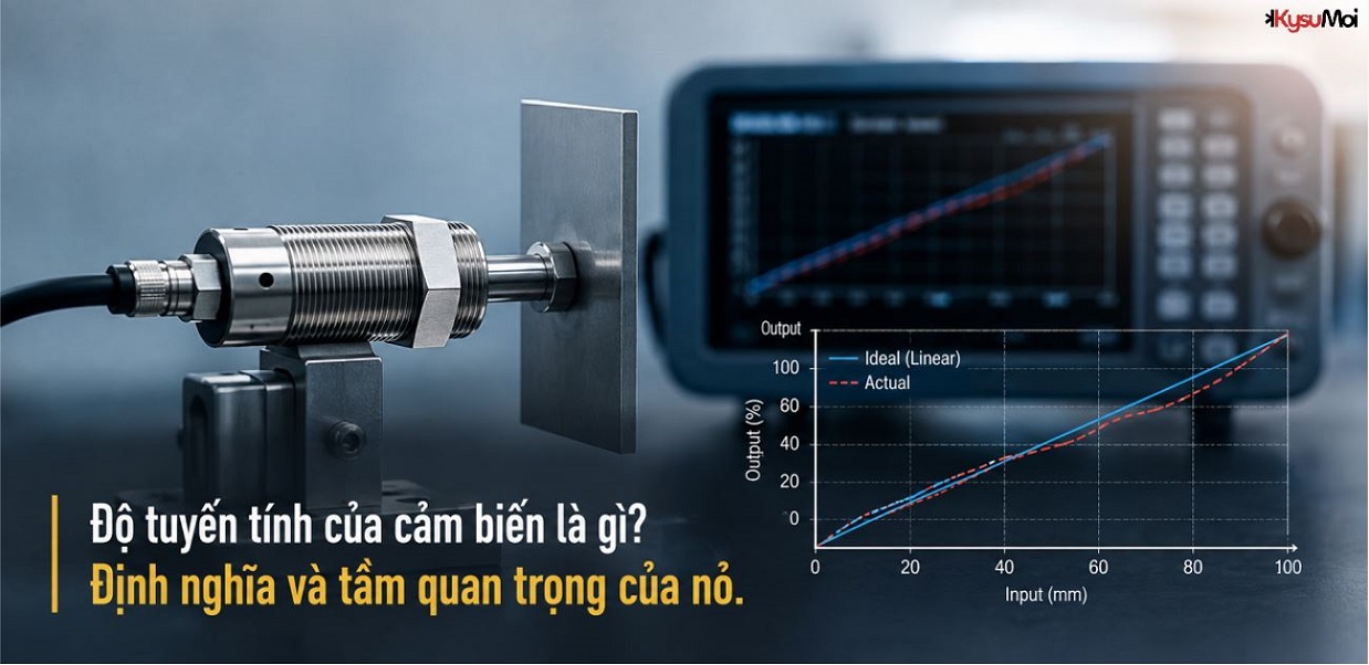 Độ tuyến tính của cảm biến là gì? Định nghĩa và tầm quan trọng của nó.