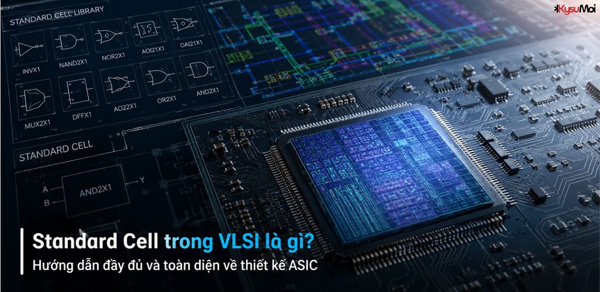 Standard Cell trong VLSI là gì? Hướng dẫn đầy đủ và toàn diện về thiết kế ASIC