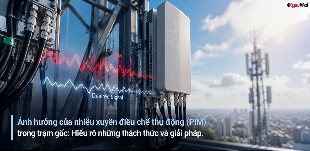 Ảnh hưởng của nhiễu xuyên điều chế thụ động (PIM) trong trạm gốc: Hiểu rõ những thách thức và giải pháp.
