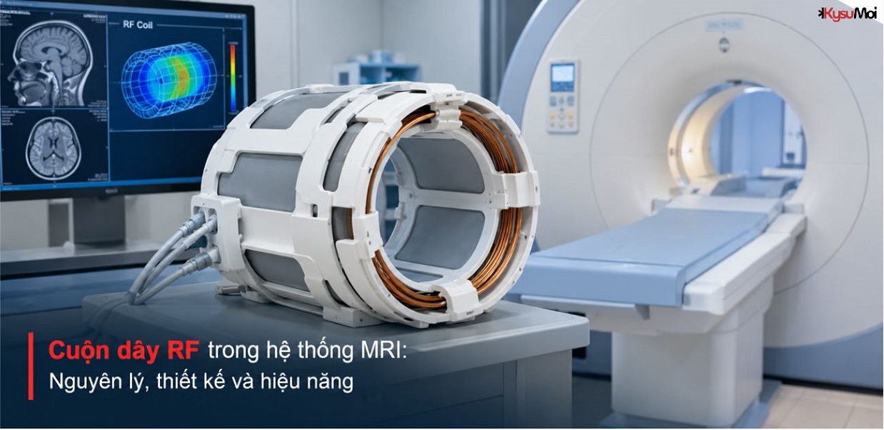 Cuộn dây RF trong hệ thống MRI: Nguyên lý, thiết kế và hiệu năng