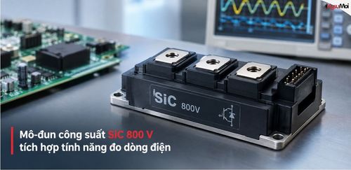 Mô-đun công suất SiC 800 V tích hợp tính năng đo dòng điện