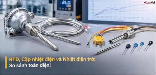RTD, Cặp nhiệt điện và Nhiệt điện trở: So sánh toàn diện!