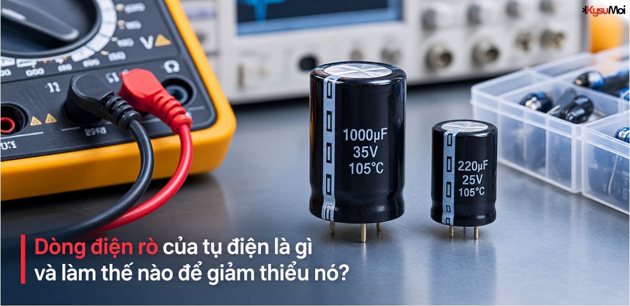 Dòng điện rò của tụ điện là gì và làm thế nào để giảm thiểu nó?