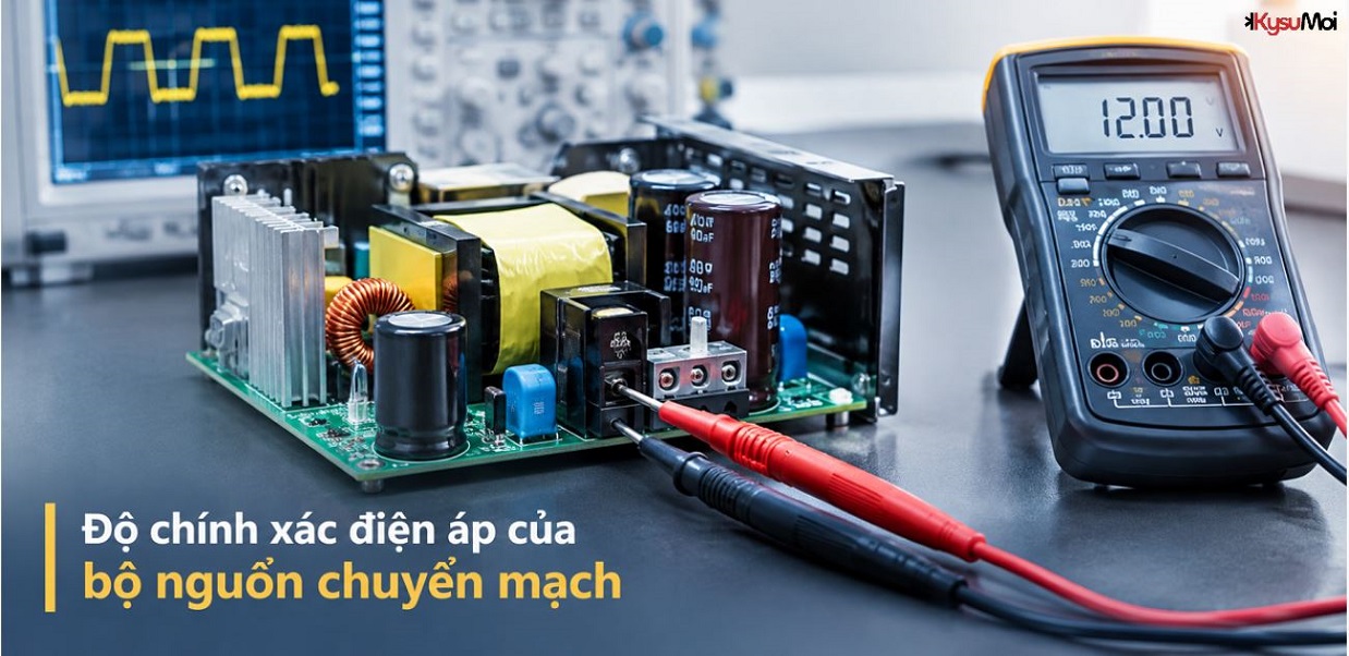 Độ chính xác điện áp của bộ nguồn chuyển mạch