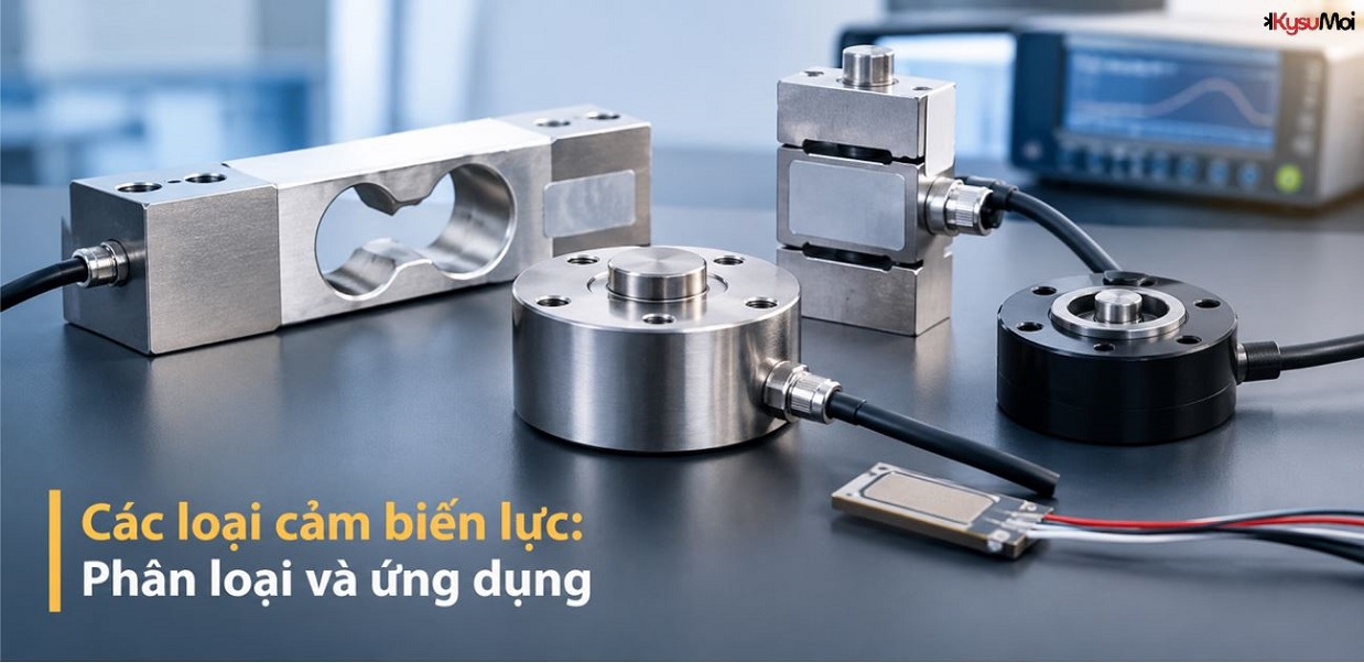 Các loại cảm biến lực: Phân loại và ứng dụng