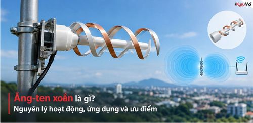 Ăng-ten xoắn là gì? Nguyên lý hoạt động, ứng dụng và ưu điểm