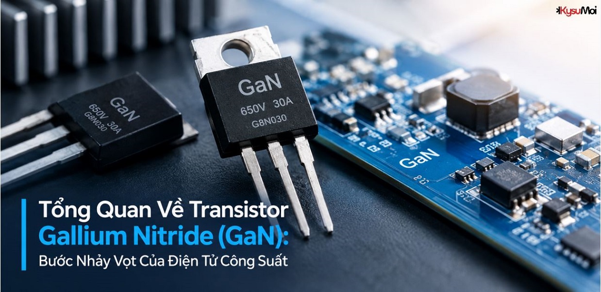 Tổng Quan Về Transistor Gallium Nitride (GaN): Bước Nhảy Vọt Của Điện Tử Công Suất