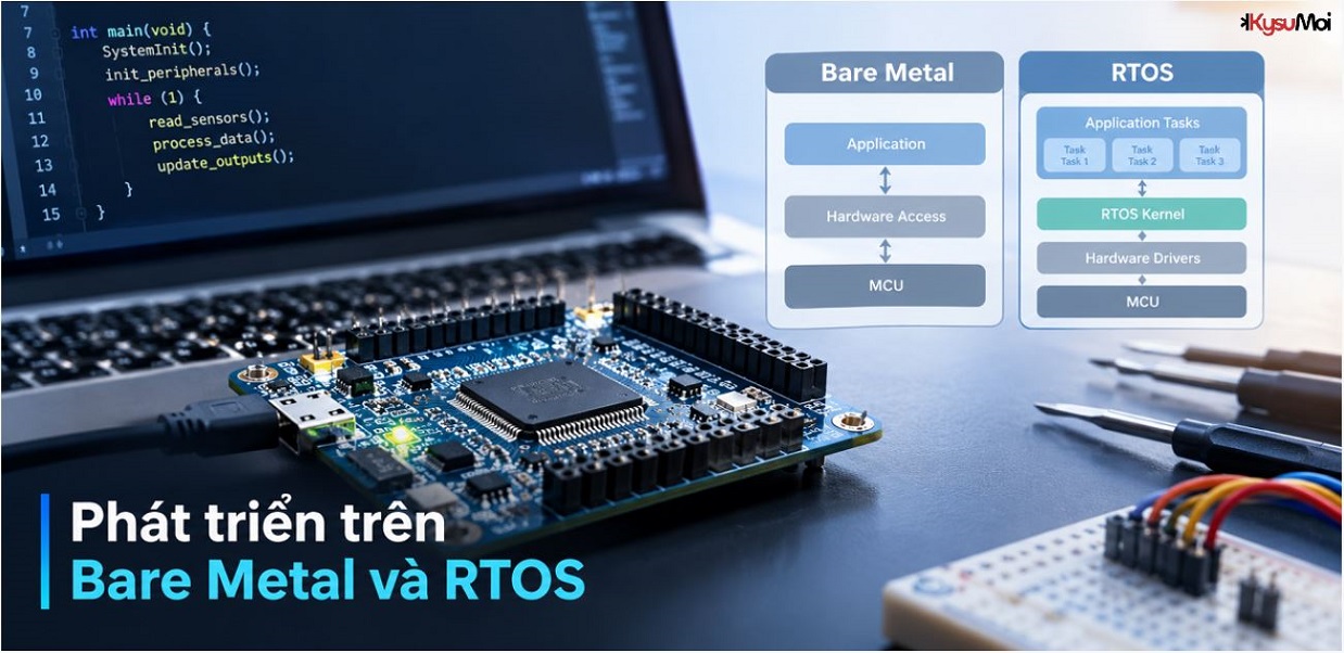 Phát triển trên Bare Metal và RTOS