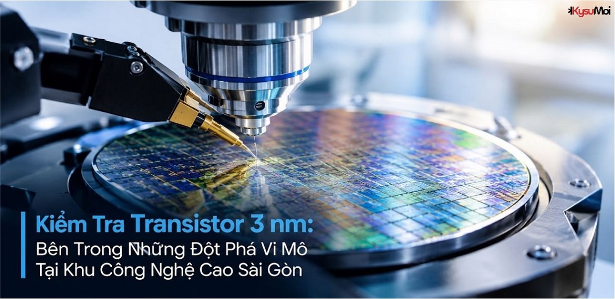Kiểm Tra Transistor 3 nm: Bên Trong Những Đột Phá Vi Mô Tại Khu Công Nghệ Cao Sài Gòn